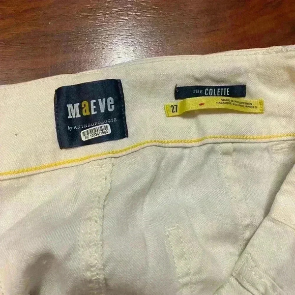 The Colette Cropped Wide-leg Pants Linen edition size 27 - Picture 4 of 6